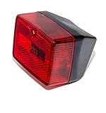 BestPrice Rücklicht viereckig klein, schwarz für Puch Maxi Hercules Mofa Prima 2 3 4 5