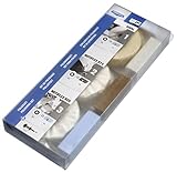 Osborn Professionelles Polierset für Bohrmaschine, 10-teilig Durchmesser 100 mm, 2x Sisal/Tuch-Ringe, 2x Ringe hartes/weiches Vlies, 3 Pasten, Schaft 6 mm, 8603600010