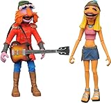 Diamond Select Toys The Muppets Floyd Pepper & Janice Actionfigur, 2er-Pack, Mehrfarbig