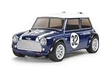 Tamiya 58747 1:10 RC Mini Cooper Racing MB-01 - ferngesteuertes Auto, Fahrzeug, Modellbau, Zusammenbauen, Hobby, RC Bausatz, unlackiert
