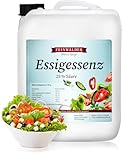 Feinwälder® Essigessenz 25% Säure im 5 kg Kanister | weißer Haushaltsessig | natürlicher Essigreiniger und Entkalker I Essig (1 stk.)
