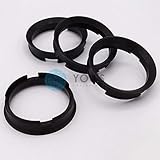 4 x ZENTRIERRINGE DISTANZRING für ALUFELGEN Z16D 72,6-63,4 mm Brock, Keskin, Tuning, Motec, Oxigin, RC, Tomason, Wheelworld, Advanti