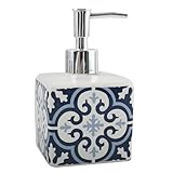 MSV Seifenspender, Schleifmaschine', Keramik, Blue, Standard