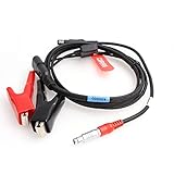 DRRI GPS Hiper Lite 12 V Externes Gleichstromkabel GPS-Empfänger für Topcon GB-500, GB1000, HiPer V/Legacy/GB/GR-3