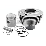 Set Zylinder mit Nasenkolben (Sektorenzylinder) - pass. für AWO 425S,(D= 68,00mm) 250ccm - 14PS-Version