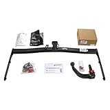 Westfalia Abnehmbare Anhängerkupplung für Audi A3 Sportback (BJ 09/2004-01/2013) - inkl Quattro, S-Line - im Set mit 13-pol. fzg.-spez. Elektrosatz