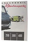 Goggomobil Kleintransporter - Werbeprospekt - Retro
