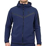 Nike Herren Tech Fleece Hoodie Dunkelblau XL