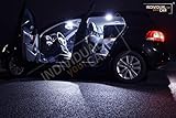 INDIVIDUALise your CAR Innenraumbeleuchtung SET für Golf 6 (3 Türer ohne Panormadach, Cool-White) Kaltweiß