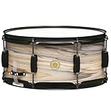 TAMA WP1465BK-NZW Snare Drum - 6.5" x 14" - Natural Zebra Wood