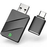 2 IN 1 Wireless CarPlay & Android Auto Adapter, Kabelloser USB-Dongle für Autos, Kabelloses CarPlay & Android Auto, Plug & Play, Schnelle Stabile Verbindung, Unterstützt iOS 10+ und Android 11+