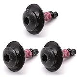 HAOTOM 3PCS M6x20 Unterbodenschutz Befestigungsbolzen Schraube Für Audi A3 A8 Q7 Q8 TT Für VW Caddy Golf Plus Golf Jetta Touareg Touran UP Für Skoda Octavia Für Seat Altea Leon 1K0825951