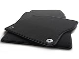 Fußmatten Focus III Velour Automatten Set Original Qualität 2-teilig schwarz