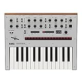 Korg Monolog monophoner Analogsynthesizer mit Voreinstellungen silber