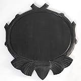 GTK - Geweihe & Trophäen KRUMHOLZ Afrika Trophäenschild für Warzenschwein Keiler Aufsatz Breite 35 cm Warzen 59.7.4