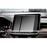 CDEFG Kompatibel mit Jeep Compass 2021-2024 2025 Navigation Schutzfolie Tempered Glas 9H Kratzfest 10,1 Zoll GPS Transparent Displayschutzfolie Auto Navi Folie Zubehör