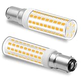 B15D LED 7W Dimmbar Ersatz für Osram Halolux Ceram 75W B15D Halogenlampe, 800 Lumen Kein Flackern, 230V, Warmweiß 3000K, 360°Abstrahlwinkel, 2er Pack