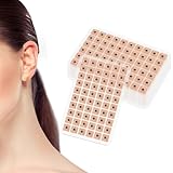 Rosenice 600 Stück Ohrsamen Akupunktur, Einweg Ohrsamen Akupunkturpflaster, Ear Seeds, Akupressur-Set, Lindert Stress und Muskelverspannungen, für Sportler Büroangestellte (10 Blätter)