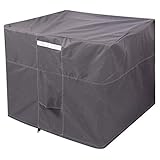 Staubdichte Klimaanlagenabdeckung, Klimaanlagenabdeckung, Komplette Abdeckung für Verflüssigungssatz, für Outdoor Hausgarten Klimaanlage