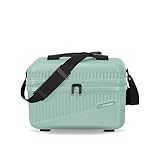 travelite Beautycase Hartschale Handgepäck, Bali, Kosmetikkoffer mit Organizer -und Aufsteckfunktion, 36 cm, 17 Liter