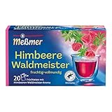 Meßmer Himbeere-Waldmeister | 20 Teebeutel | Vegan | Glutenfrei | Laktosefrei