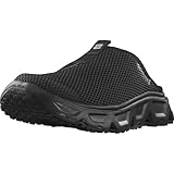 Salomon Reelax Slide 6.0 Herren Pantoletten, Gepolsterte Stabilität, Sofortiger und lang anhaltender Komfort, Vielseitiger Einsatz, Black, 44