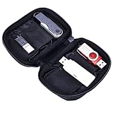 U -Festplattenspeicherbeutel | Tragbarer USB Flash Drive Organizer Fall für mehrere Laufwerke | Kompakte Flash -Antriebshaltertasche für Schule, Reisen, Büro, Geschäftsreise - langlebig, leicht und mo