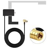 DAB-Antenne, Auto SMB Digtial DAB Autoradio Antenne, mit 3 m Verlängerungs Kabel, Blaupunkt Pioneer Clarion Alpine MEHRWEG, Kompatibel für Blaupunkt Pioneer Clarion Alpine MEHRWEG