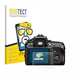 BROTECT Schutzglas für Sony Alpha 580 (DSLR-A580) Schutzfolie Made in Germany Panzer Folie Glas Displayschutz [Kratzfest 9H, Anti-Fingerprint]