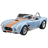 Revell Modellbausatz '65 Shelby Cobra 427 - Erleben Sie den legendären Sportwagen mit 94 detailreichen Teilen im Maßstab 1:24 - Anspruchsvolles Modell für Bastler ab 12 Jahren