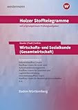 Holzer Stofftelegramme Baden-Württemberg – Wirtschafts- und Sozialkunde (Gesamtwirtschaft): Kompetenzbereiche I-IV - Industriekauffrau/-mann, Groß- und Außenhandelskauffrau/-mann Aufgabenband