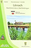 W265 Wanderkarte 1:25 000 Lörrach: Hochrhein (West), Bad Säckingen