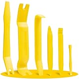 SCHMITZ.Tools Zierleistenkeile + Hebelwerkzeug Auto Set [6 Teile] Auto Demontage Werkzeuge Set - Verkleidungs Werkzeug - Türverkleidung Werkzeug - Plastikkeile Kfz - Auto Verkleidung Werkzeug
