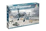 Italeri 1466S 1:72 Ju-87G-2 Kanonenvogel - Modellbau, Bausatz, Standmodellbau, Basteln, Hobby, Kleben, Plastikbausatz, detailgetreu, Unlackiert