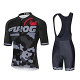 UGLY FROG Herren Ärmellos Sleeveless Radtrikot Triathlon Vest Mens Breathable Sleeveless Radtrikot Weste Radfahren Shirts Fahrrad Tops für Fahrrad