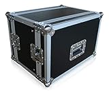 Effektrack 7HE 25cm tief Flightcase Effekt Rack 19" DD Case Siderack Butterfly