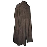 Frühmittelalter Mantel Farbe: naturbraun Größe: M