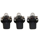 LED-Mafia® 3X Halogen Tachobeleuchtung Cockpit Glühbirne Tacho warmweiß Birne c