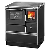 Westminster (by Wamsler) G001766185 Wamsler K 176 F/A 70 Style Küchenofen Schwarz, Stahlkochfläche, Backfach links/A