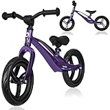 Lionelo Bart Laufrad ab 2 Jahre bis zu 30 kg, Magnesiumrahmen, 12 Zoll Räder, Lenkrad und Sattel höhenverstellbar, Lenkradschloss, Fußstütze, Tragegriff, Ultraleicht