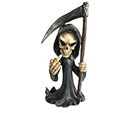 Nemesis Now Fear Cursing Sensenmann-Figur, Schwarz, 21,5 cm