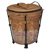 Isolierter Kühlbehälter Camping Outdoor - Eisbox Thermotasche Tragetasche, Picknick Kühltonne Auto | Tragbare Kühltasche Mit Abdeckung Für Kaltgetränke Aufbewahrung Sommerurlaub Outdoor