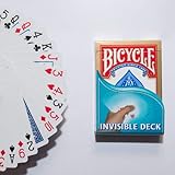 Invisible Deck Bicycle - red by U.S. Playing Card Company