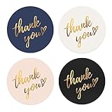 Danke Aufkleber 1120 Stk Thank You Sticker Danke Etiketten Aufkleber Dankeschön 2.5cm Rund für Geschenktüten Umschlag Verpackung