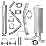 Ferroz Auspuff Auspuffanlage Schalldämpferset für Opel Astra J 4 IVFließheck 1.6i A16XER, B16XER