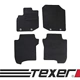 CARMAT TEXER Textil Fußmatten Passend für Honda Jazz III Bj. 2008-2013 Basic