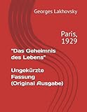 Das Geheimnis des Lebens: Paris, 1929