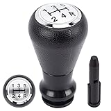 OFZVEO 5 Gang Auto Schaltknauf Schalthebel Schaltkopf CITROEN C1 C3 C4 PEUGEOT 106 107 205 206 207 306 307 308 309 405 406 407 508 605 607 806 807 (Stil 2)