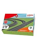 Märklin My World – 23400 - Kunststoffgleis-Ergänzungspackung – Erweiterungsset mit gebogenen und geraden Gleisen – Zubehör – Spur H0