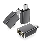 Basesailor USB C auf USB Adapter 3Pack,Thunderbolt 4 5 USBC Stecker zu USB Buchse OTG Adapter,Typ A Stick Konverter Zubehör für Apple MacBook Pro Air,iPhone 17 16 16e 15 Max,iPad,Samsung Galaxy S25